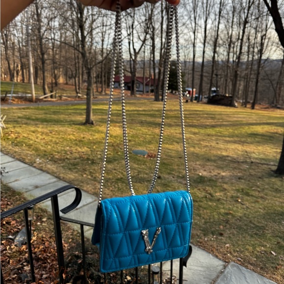 Versace Virtus Quilted Mini Bag - Picture 6 of 9